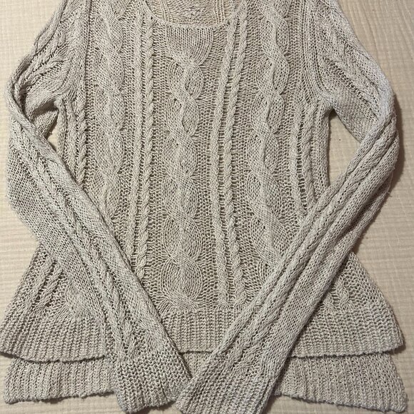 Garnet Hill, size small and the color is off white. - Picture 3 of 3